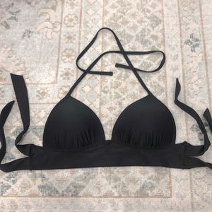 Black Aerie bikini top